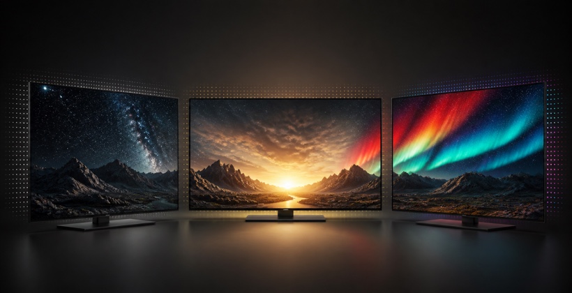 Что выбрать в 2026 году — LED, QLED, NanoCell, QNED, Mini‑LED, RGB Mini‑LED, OLED, QD‑OLED или MicroLED